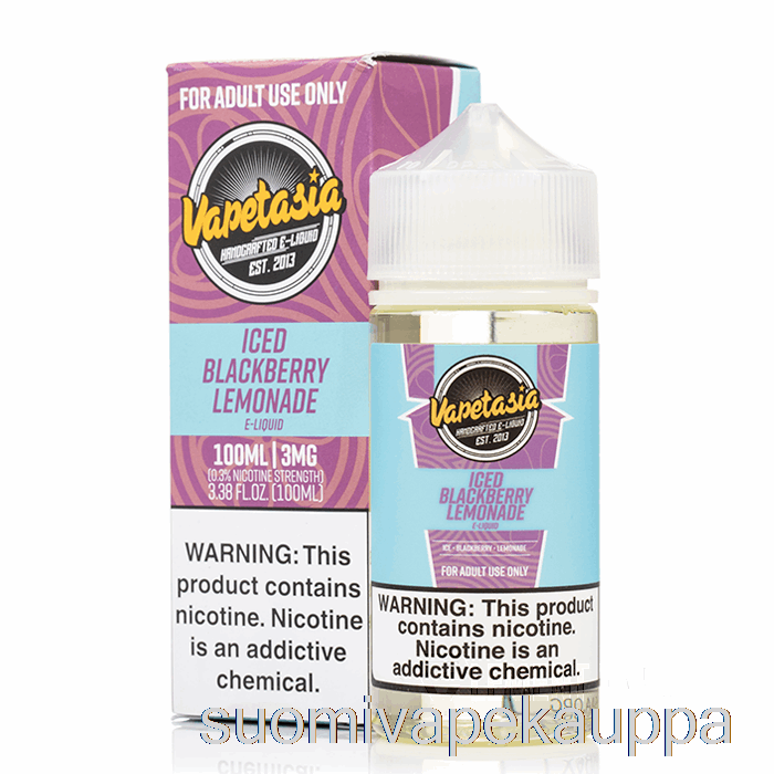 Vape Box Jääkarhunvatukka Limonadi - Vapetasia - 100ml 0mg